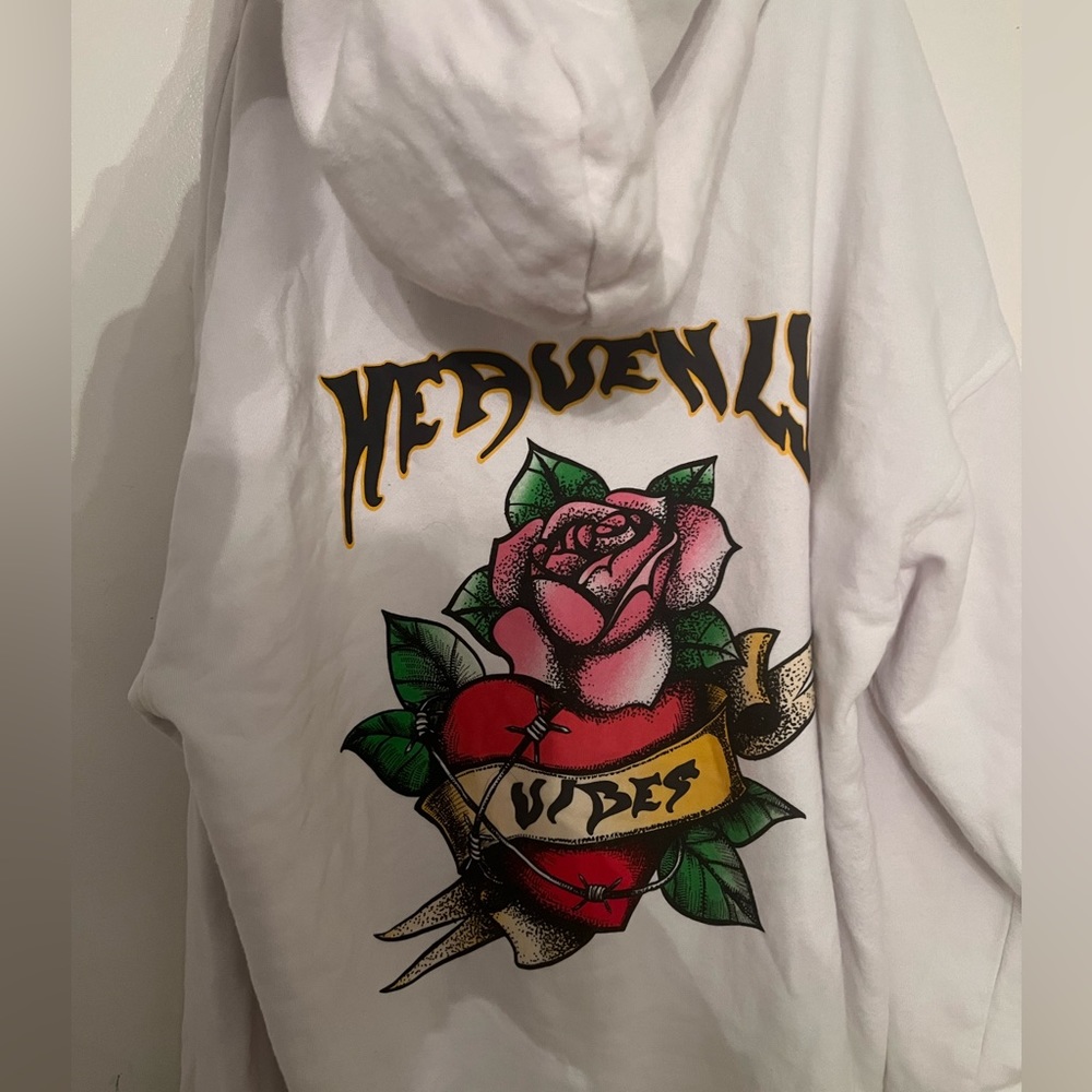 Zip up Graphic hoodie big